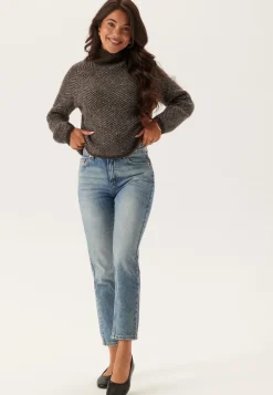Vilory High Neck L/S KNIT TOP