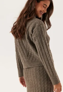 Virelli Highneck L/S CABLE KNIT