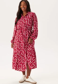 Viscose Long Sleeve Dress