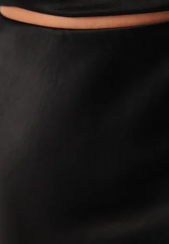 Viscose Satin Lace Skirt