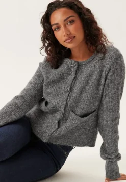 Vmblossom Ls O-neck Cardigan