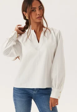 Vmfanni Ls V-neck Top