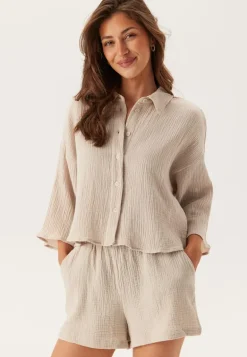 Vmnatali crop shirt