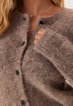 Vmnovah Ls O-neck Button Cardi