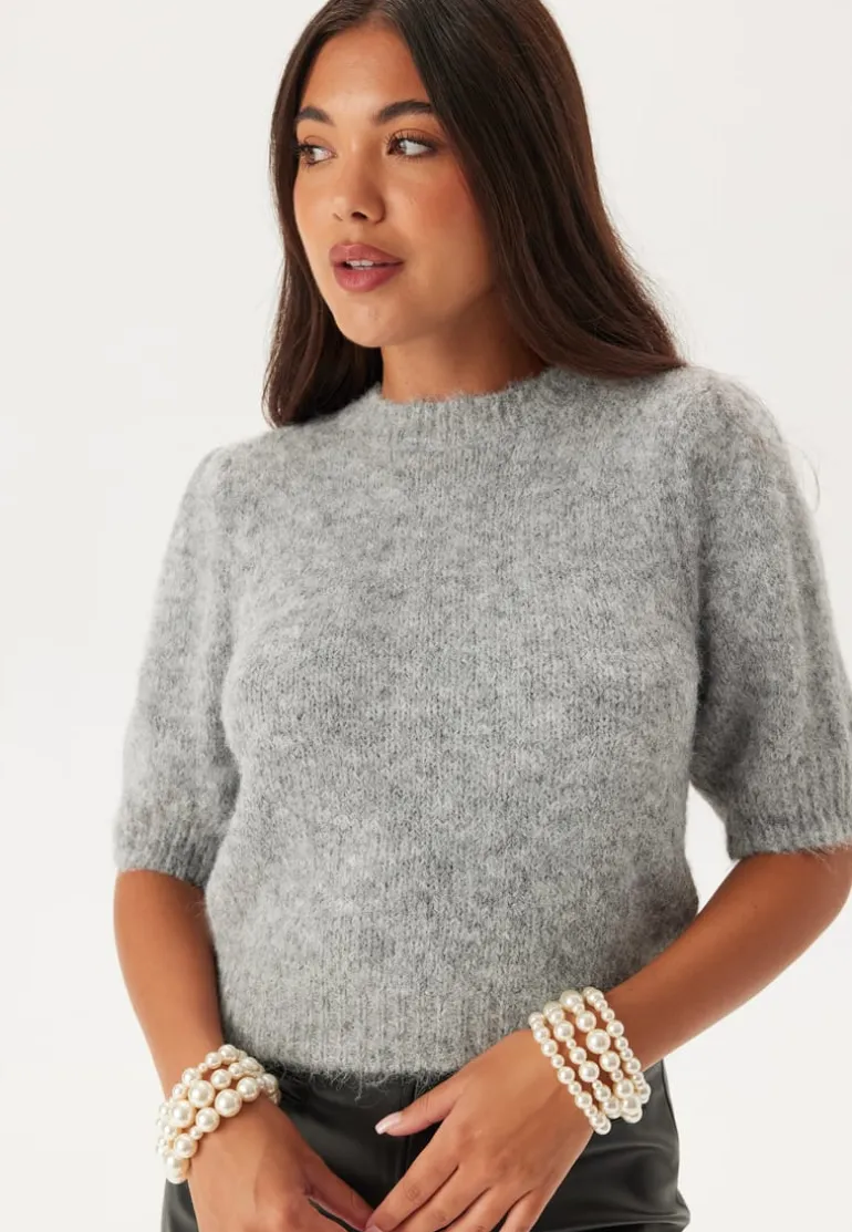 Vmnovah Ss O-neck Puff Pullove