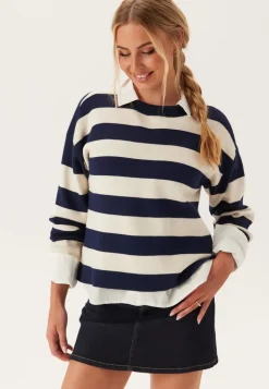 Vmsilje Ls O-neck Boxy Pullove