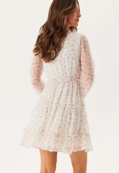 Vmsmilla LS frill short dress