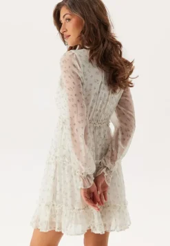 Vmsmilla LS frill short dress