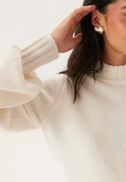 Volume Sleeve Knitted Sweater