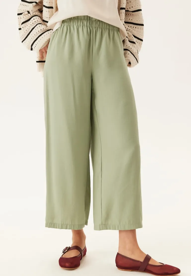 Wide Ankle Modal Trousers