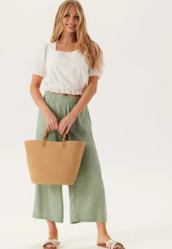 Wide Ankle Modal Trousers
