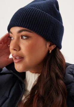 Wool Ribbed Beanie