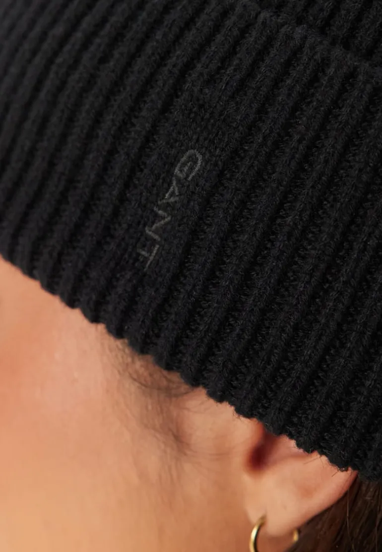 Wool Ribbed Beanie