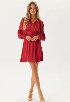 Wrap L/S Dress