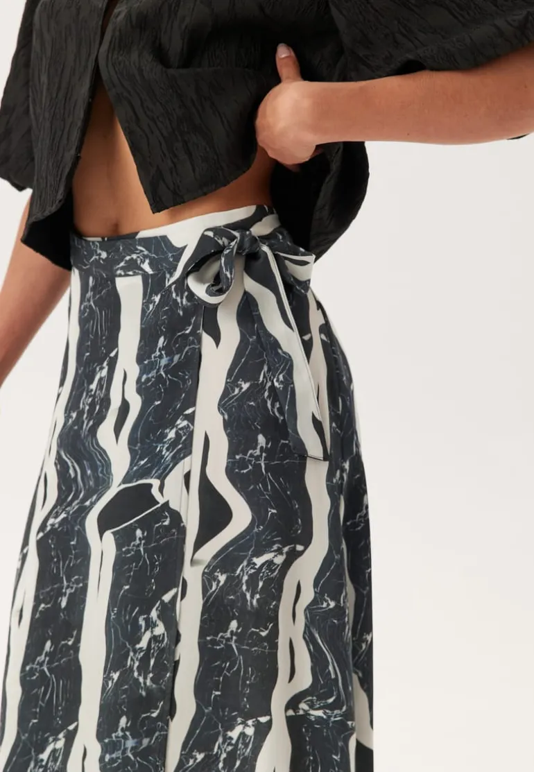 Wrap Maxi Skirt
